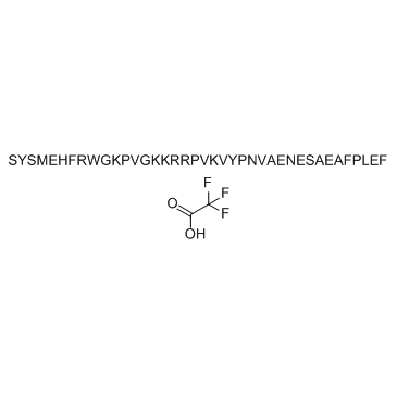 Adrenocorticotropic Hormone (ACTH) (1-39), rat TFA  Chemical Structure