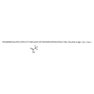 Adrenomedullin (AM) (1-52), human TFA Chemical Structure