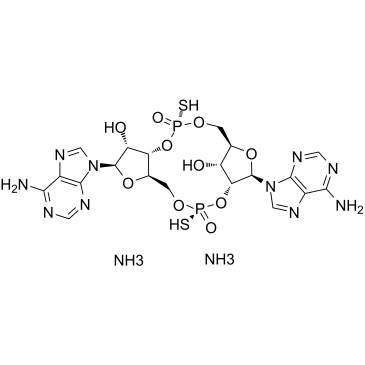 ADU-S100 enantiomer Ammonium salt Chemische Struktur