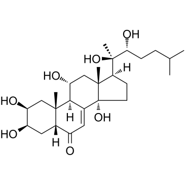 Ajugasterone C  Chemical Structure
