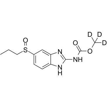 Albendazole sulfoxide D3  Chemical Structure
