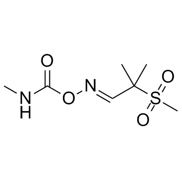 Aldicarb sulfone 化学構造
