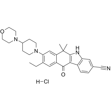 Alectinib Hydrochloride  Chemical Structure