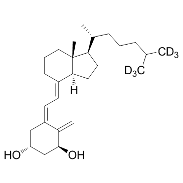 Alfacalcidol-D6 Chemische Struktur