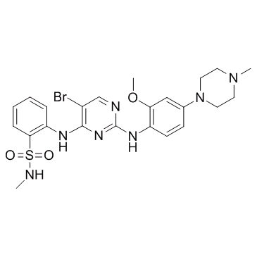 ALK inhibitor 1 化学構造