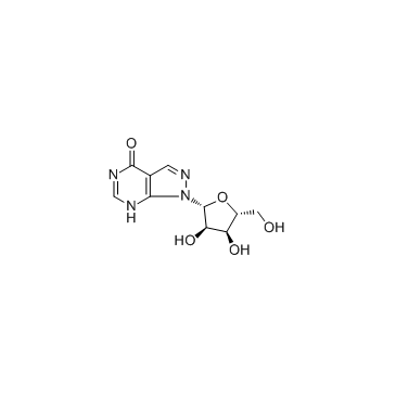 Allopurinol riboside  Chemical Structure