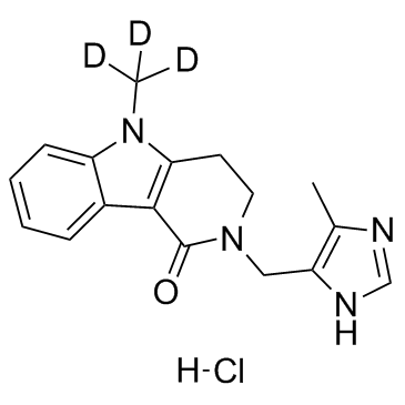 Alosetron D3 Hydrochloride  Chemical Structure
