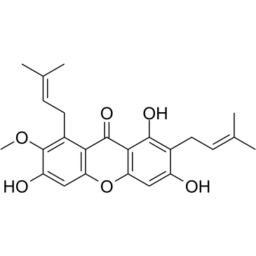 alpha-Mangostin  Chemical Structure
