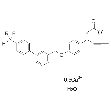 AMG 837 calcium hydrate Chemische Struktur