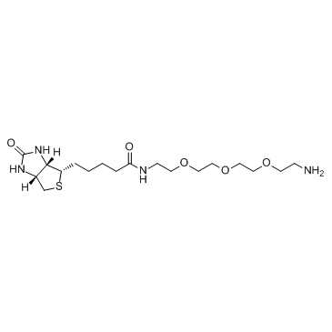 Amine-PEG3-Biotin  Chemical Structure