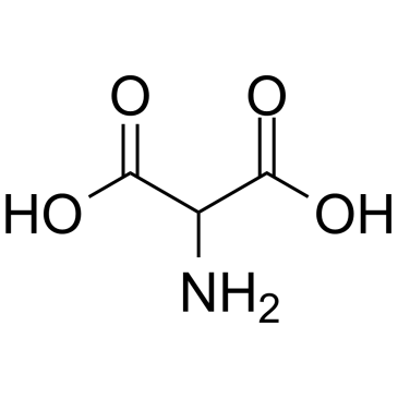 Aminomalonic acid 化学構造