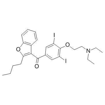 Amiodarone  Chemical Structure