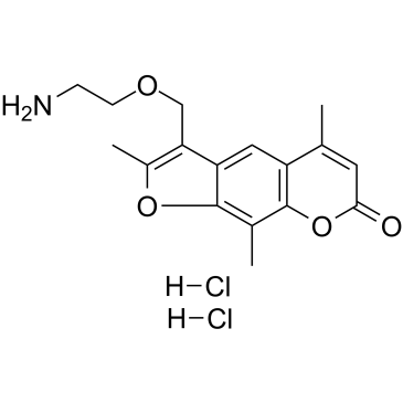 Amotosalen hydrochloride  Chemical Structure