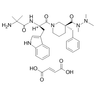 Anamorelin Fumarate Chemische Struktur