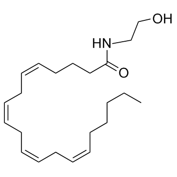 Anandamide  Chemical Structure