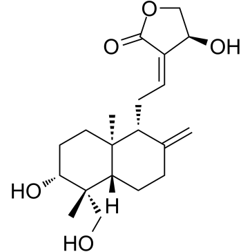 Andropanolide 化学構造