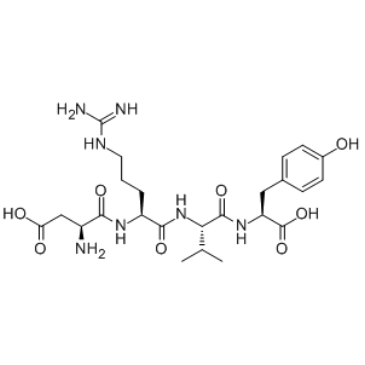Angiotensin II (1-4), human التركيب الكيميائي