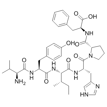 Angiotensin II (3-8), human التركيب الكيميائي