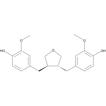 Anhydrosecoisolariciresinol التركيب الكيميائي