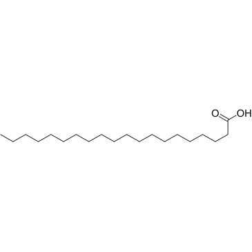 Arachidic acid التركيب الكيميائي