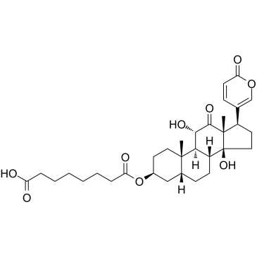 Arenobufagin 3-hemisuberate التركيب الكيميائي