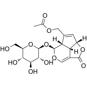 Asperuloside Chemische Struktur