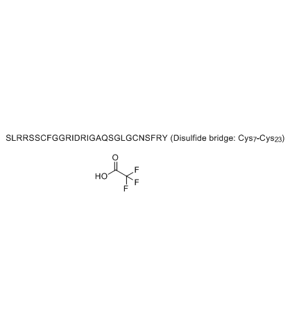 Atrial Natriuretic Peptide (ANP) (1-28), rat TFA  Chemical Structure