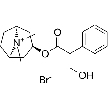 Atropine methyl bromide Chemische Struktur