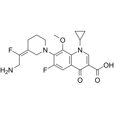 Avarofloxacin التركيب الكيميائي