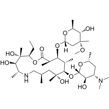 Azathramycin التركيب الكيميائي