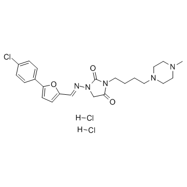 Azimilide Dihydrochloride  Chemical Structure