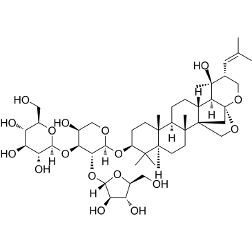 Bacopasaponin C التركيب الكيميائي