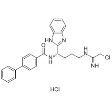 BB-Cl-Amidine hydrochloride 化学構造