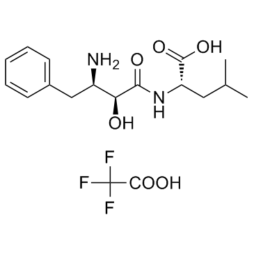 Bestatin trifluoroacetate Chemische Struktur