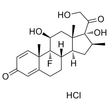 Betamethasone hydrochloride Chemische Struktur