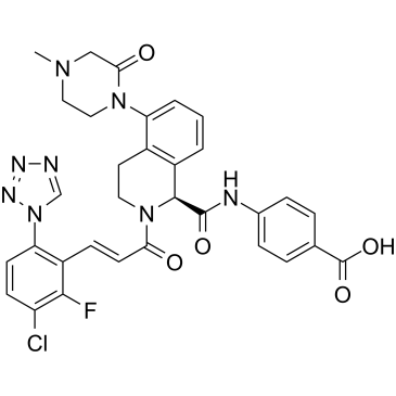 BMS-962212 التركيب الكيميائي
