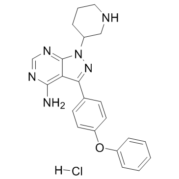 Btk inhibitor 1 hydrochloride  Chemical Structure