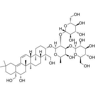 Buddlejasaponin IVb 化学構造