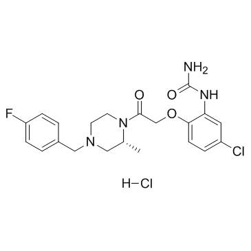 BX471 hydrochloride 化学構造