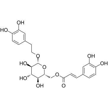 Calceolarioside B Chemische Struktur