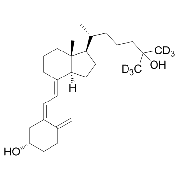 Calcifediol-D6 التركيب الكيميائي