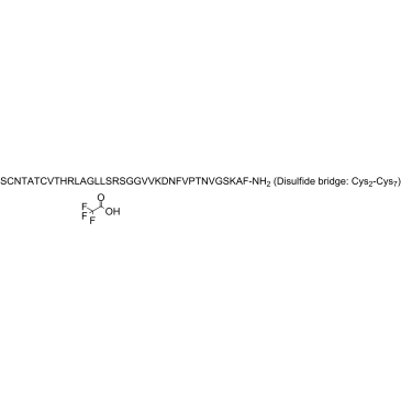 Calcitonin Gene Related Peptide (CGRP) II, rat (TFA)  Chemical Structure