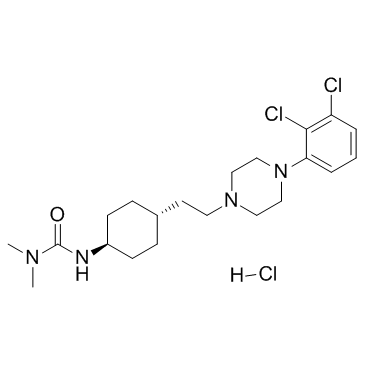 Cariprazine hydrochloride  Chemical Structure
