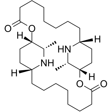 Carpaine  Chemical Structure