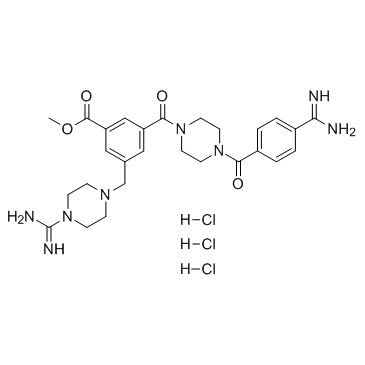 CBB1007 trihydrochloride Chemische Struktur