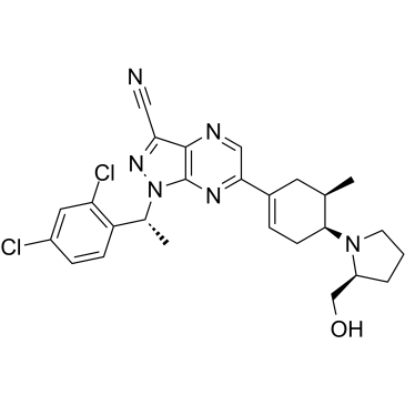 CCR4 antagonist 2 化学構造