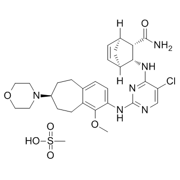 CEP-28122 mesylate salt  Chemical Structure