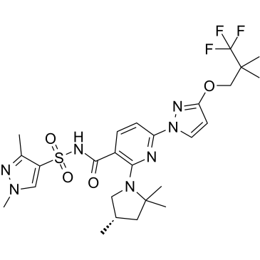 CFTR corrector 1 Chemische Struktur