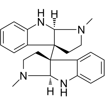 Chimonanthine Chemische Struktur