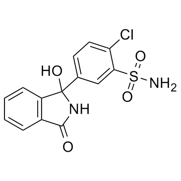Chlorthalidone 化学構造